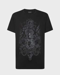 T-shirt  z okrągłym dekoltem i nadrukiem - Image #0