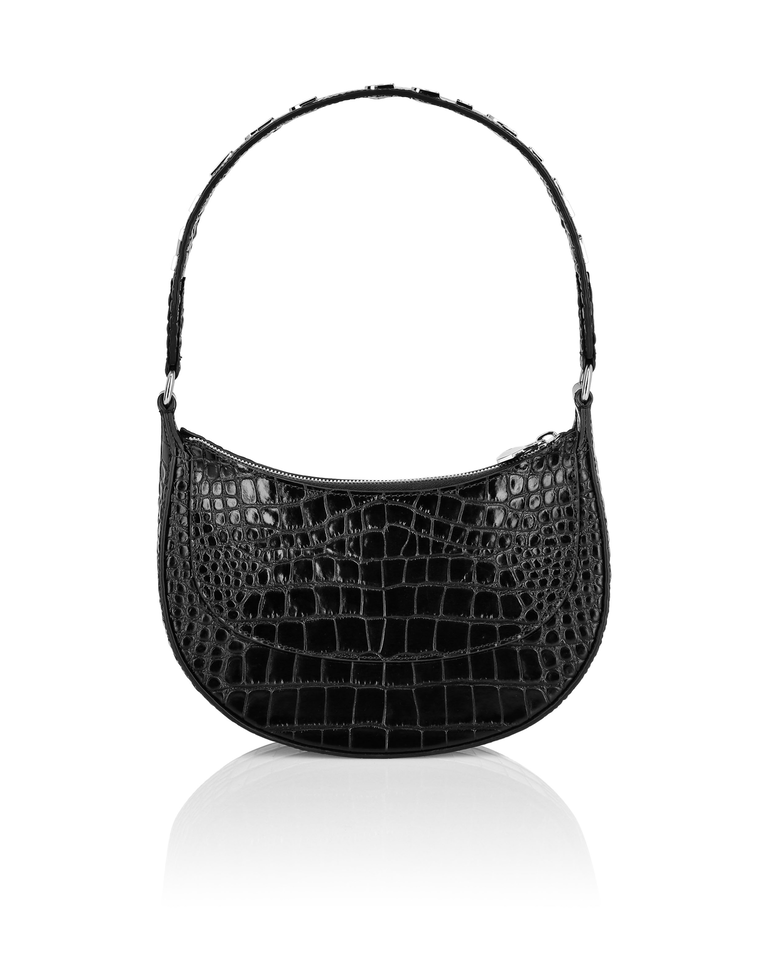 Czarna skórzana torebka Galaxy - Image #3