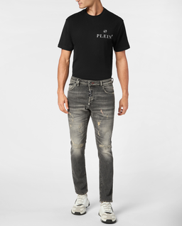 Szare jeansy Skinny Fit - Image #2