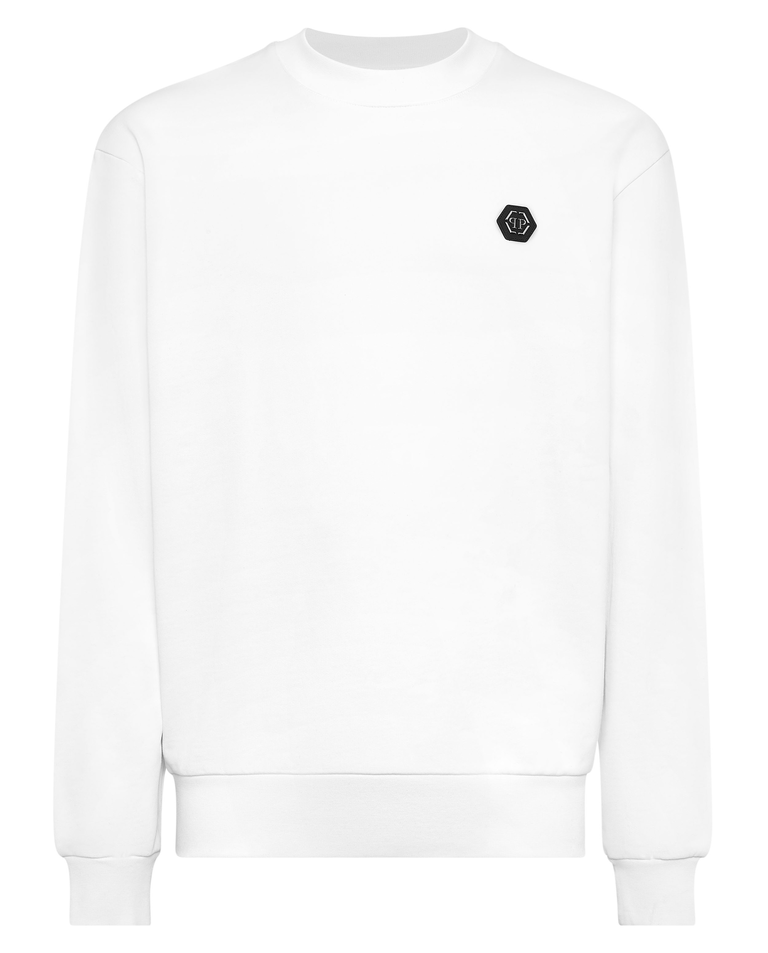Biała bluza Gothic Plein - Image #1