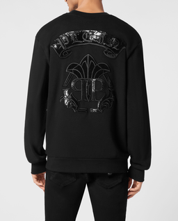 Czarna bluza Gothic Plein - Image #1