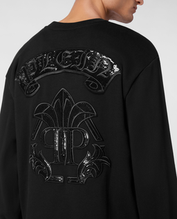 Czarna bluza Gothic Plein - Image #3