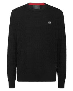 Pulower z okrągłym dekoltem LS - Image #4