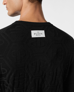 Pulower z okrągłym dekoltem LS - Image #3