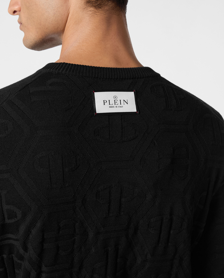 Pulower z okrągłym dekoltem LS - Image #3