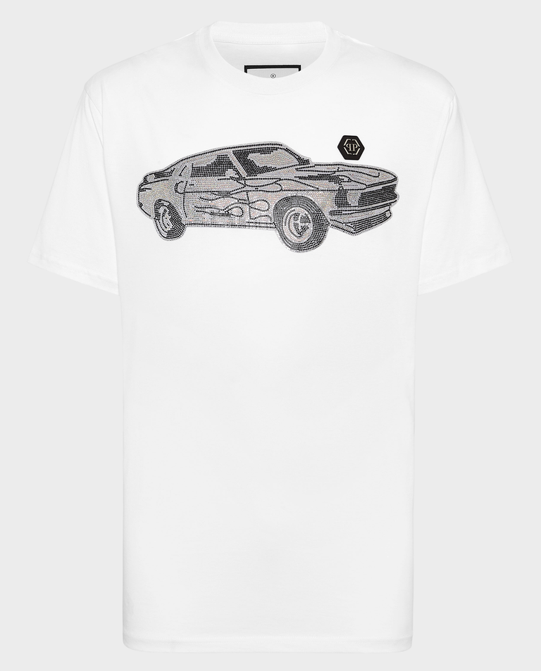 T-shirt z aplikacją Cars Racing