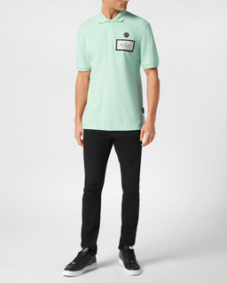 Koszulka polo SS Label - Image #2