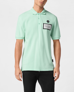 Koszulka polo SS Label - Image #0