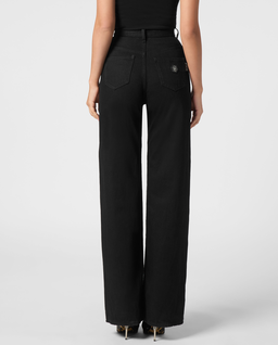 Czarne jeansy Skater Fit Hexagon - Image #2