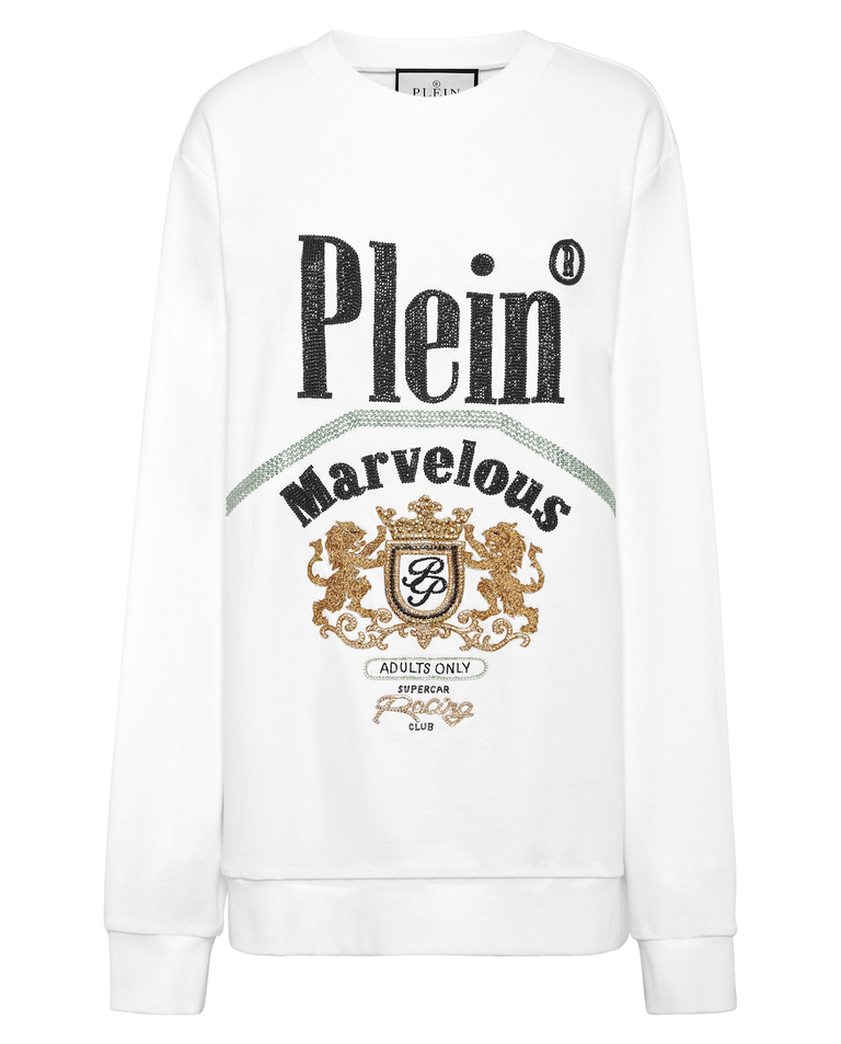 Pulower z okrągłym dekoltem LS - Image #5