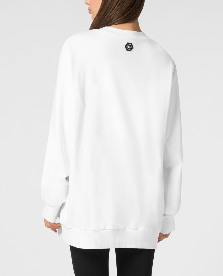 Pulower z okrągłym dekoltem LS