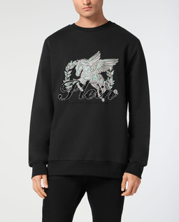 Czarna bluza ze zdobieniem Unicorn - Image #0