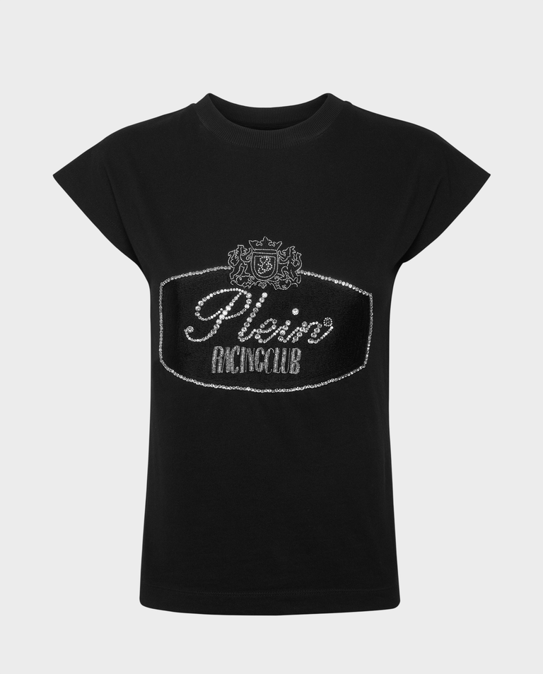 T-shirt z nadrukiem z logo