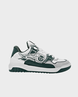 Biało-zielone sneakersy Hexagon - Image #0