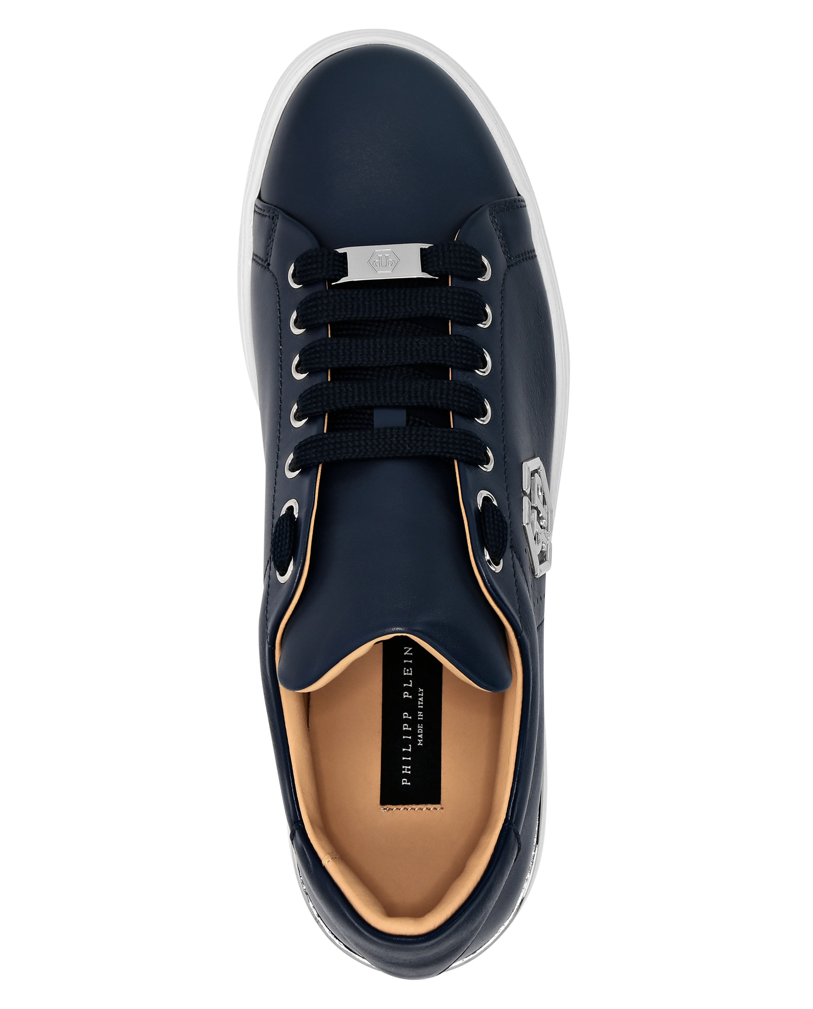 Granatowe sneakersy Hexagon - Image #2