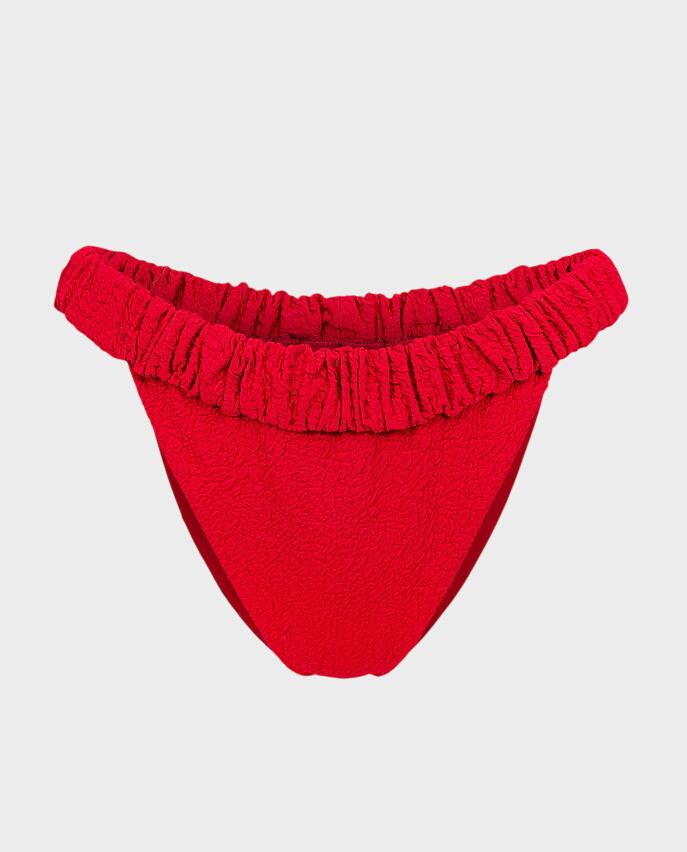 Czerwony dół od bikini Girlish Charm