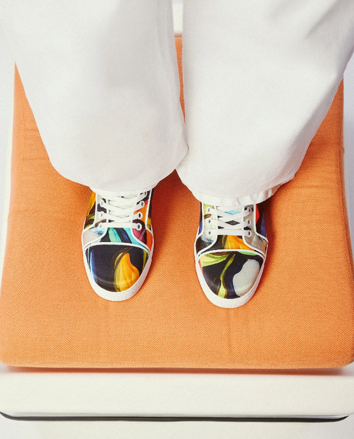 Kolorowe sneakersy Fun Louise Junior - Image #1