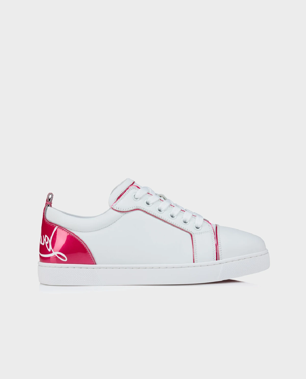 Biało-różowe sneakersy Louise Junior - Image #0
