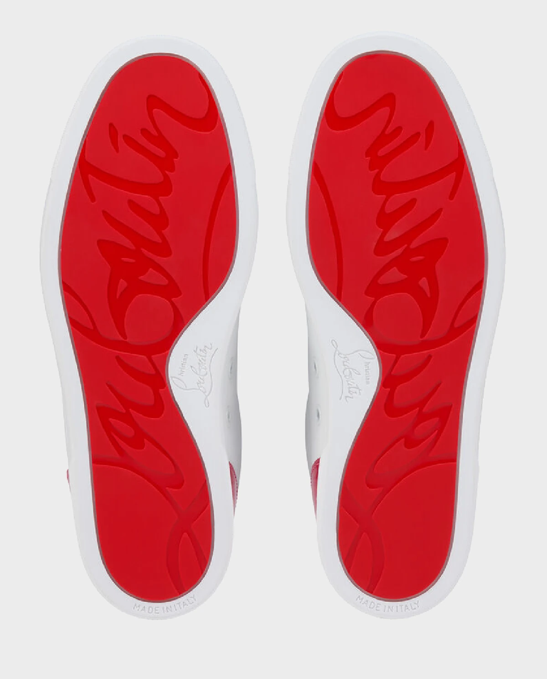 Biało-różowe sneakersy Louise Junior - Image #5