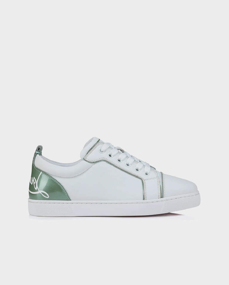 Biało-zielone sneakersy Louise Junior - Image #0