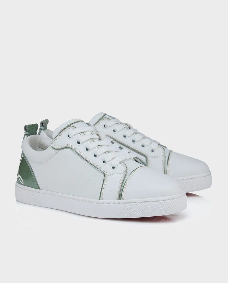 Biało-zielone sneakersy Louise Junior - Image #2