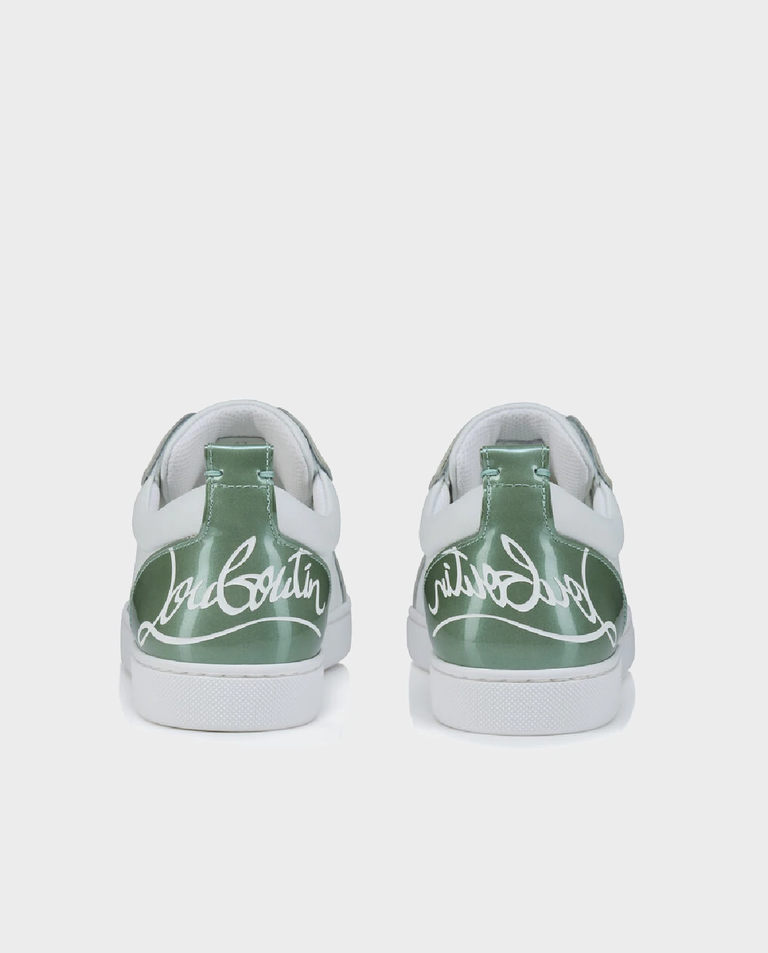 Biało-zielone sneakersy Louise Junior - Image #3