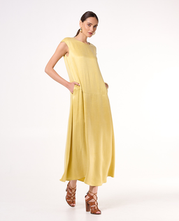 Żółta maxi sukienka Cecile - Image #2