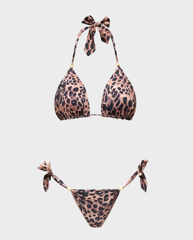 Bikini w panterkę Golden Eye