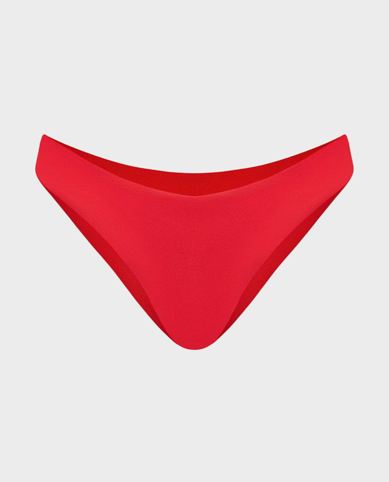 Czerwony dół od bikini Brazilian Red