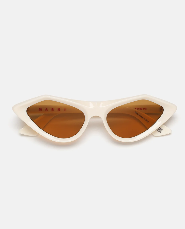 Okulary przeciwsłoneczne Marni Tikbarri Cream - Image #1