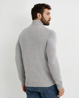 Szary sweter Regular Fit - Image #3
