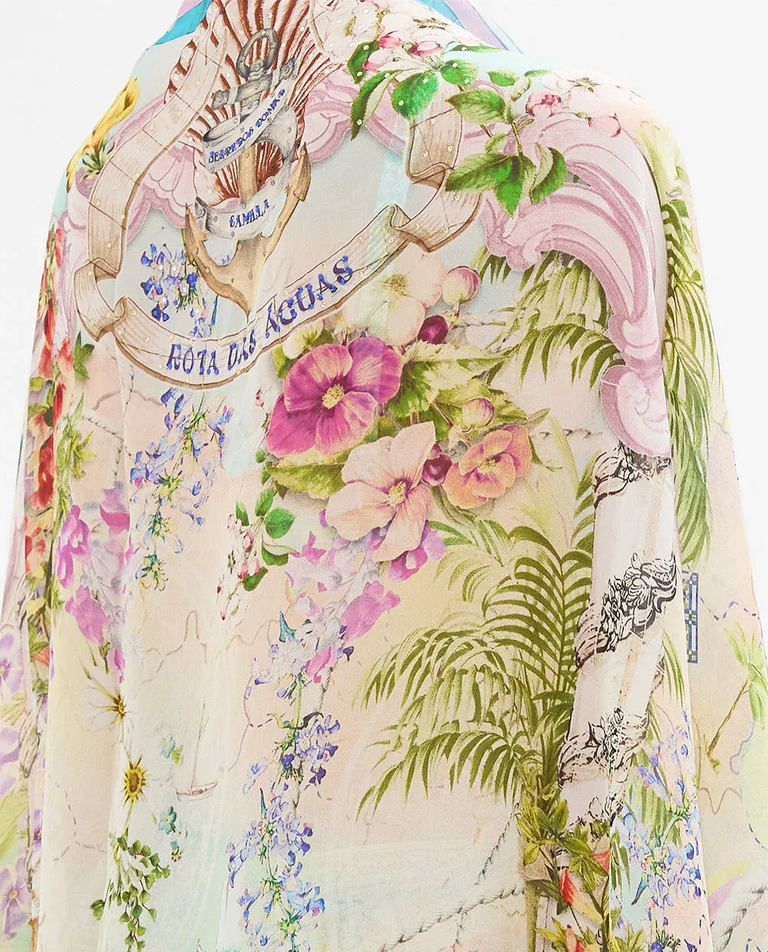 Wzorzyste jedwabne kimono - Image #4