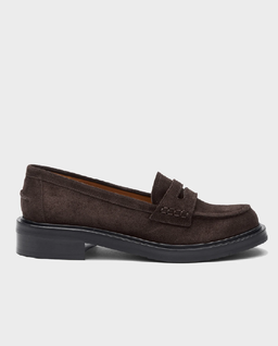 Brązowe loafersy Albaredo - Image #1