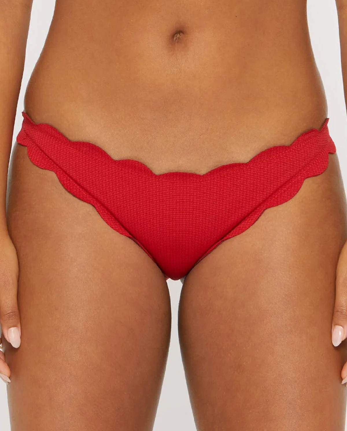 Czerwony dół od bikini High Antibes - Image #3