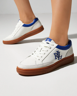 Biało - granatowe sneakersy Hailey VI - Image #1
