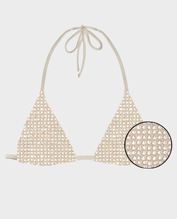 Beżowy top od bikini - Image #1