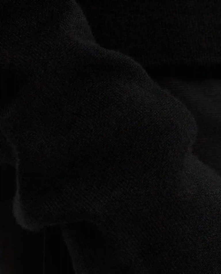Czarny sweter z golfem May - Image #4
