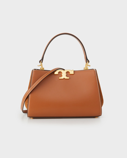 Brązowa torebka Mini Eleanor Satchel - Image #0