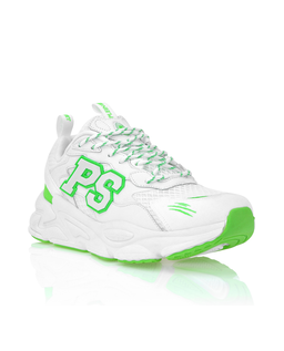 Biało-zielone sneakersy Tiger Storm GEN.X.05 - Image #1