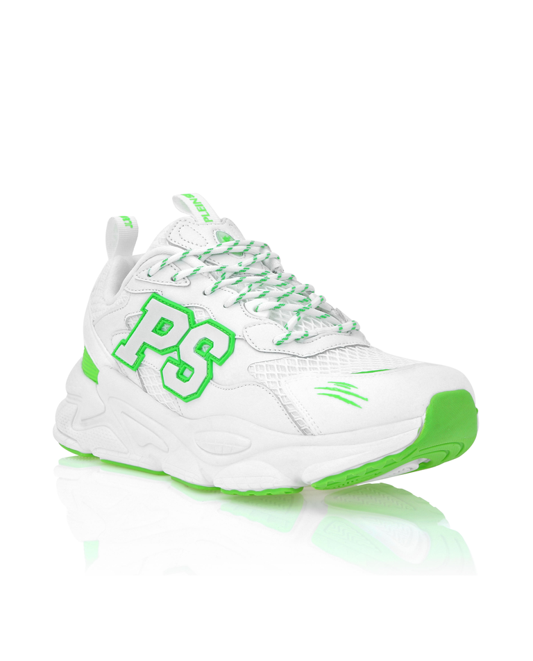 Biało-zielone sneakersy Tiger Storm GEN.X.05 - Image #1