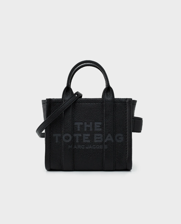 Czarna torebka the Leather Crossbody Tote - Image #0