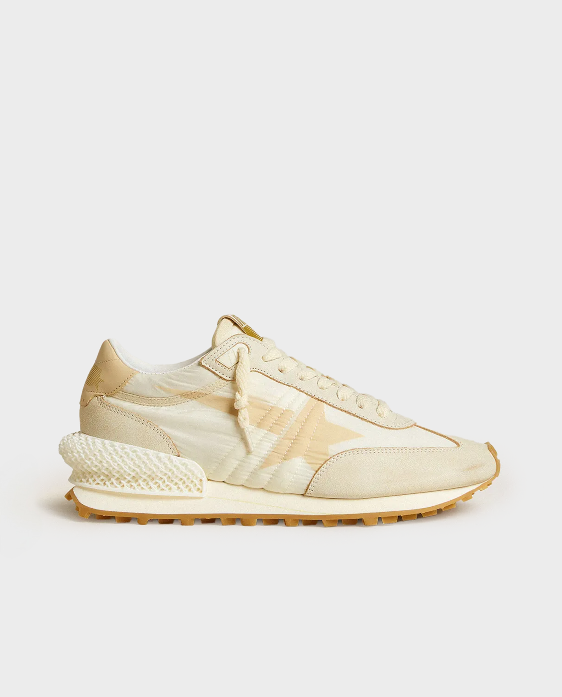 Biało-kremowe sneakersy - Image #0