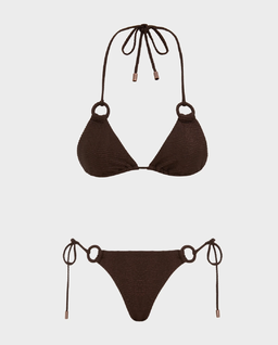 Brązowy komplet bikini Coco - Image #1