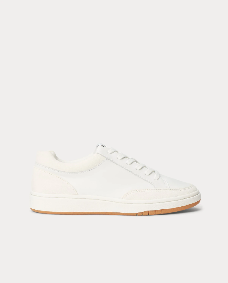 Białe skórzane sneakersy Hailey - Image #0