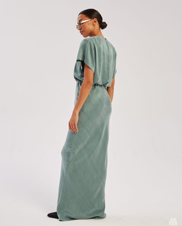 Zielona spódnica maxi Murcja - Image #4
