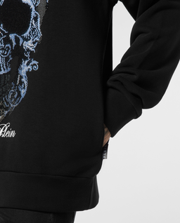 Czarna bluza z kapturem Skull - Image #4