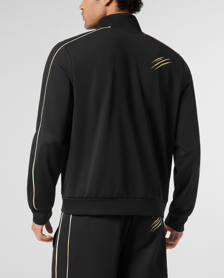 Czarna bluza dresowa z logo - Image #1