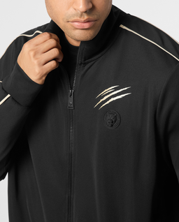Czarna bluza dresowa z logo - Image #4