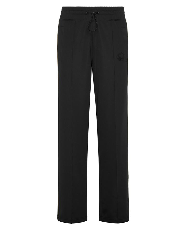 Czarne spodnie dresowe Loose Fit - Image #4