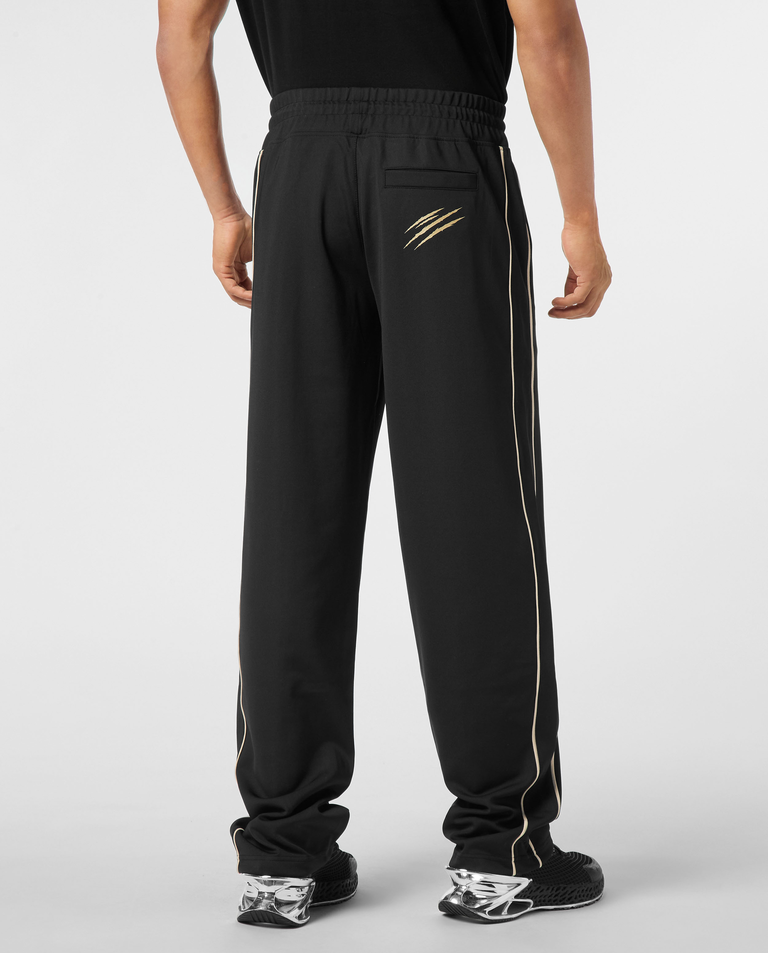 Czarne spodnie dresowe Loose Fit - Image #1